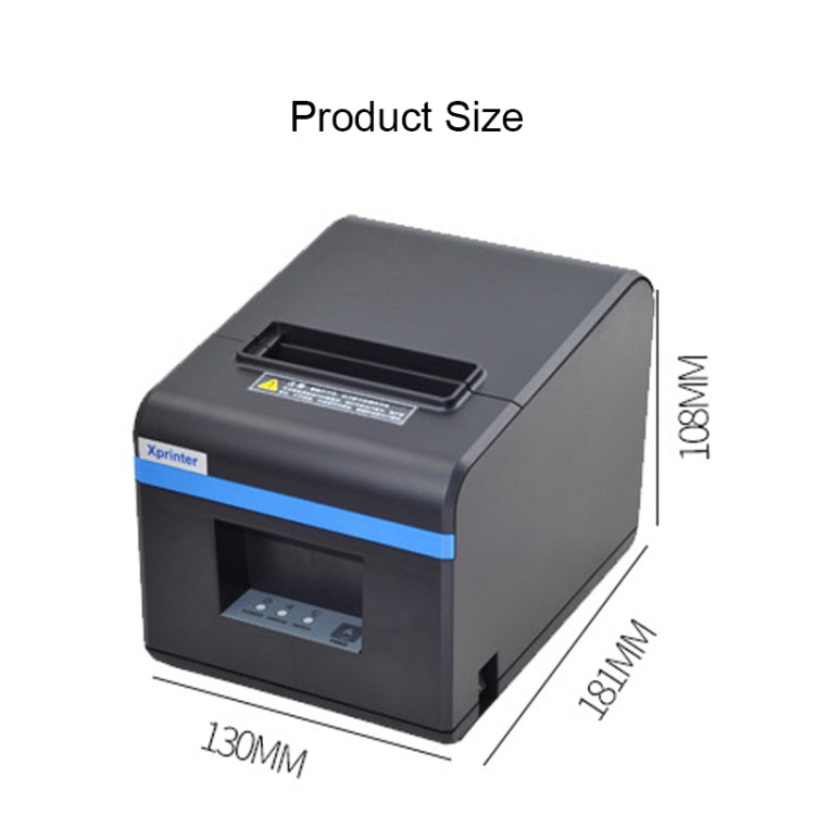 Xprinter XP-N160II USB Port Thermal Automatic Calibration Barcode Printer - Printer by Xprinter | Online Shopping South Africa | PMC Jewellery | Buy Now Pay Later Mobicred