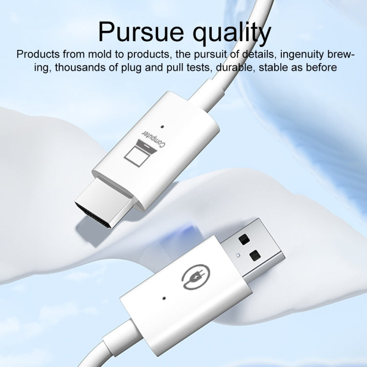 CS5 Wireless HDMI Transmitter Receiver Computer Game Console Screen Player Adapter Cable - Wireless Display Dongle by PMC Jewellery | Online Shopping South Africa | PMC Jewellery | Buy Now Pay Later Mobicred