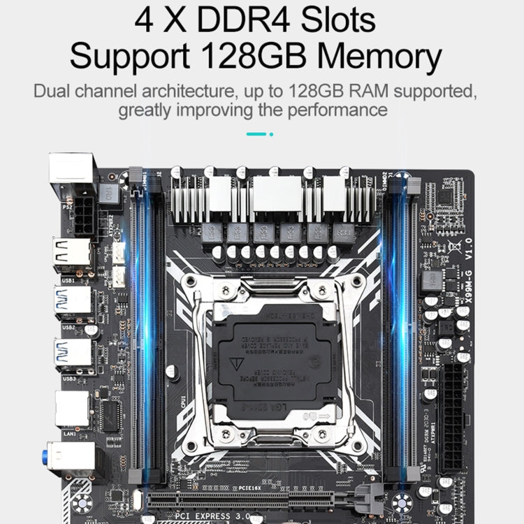 SZMZ X99M-G 128G Dual Channel DDR4 Computer Motherboard - Motherboard by PMC Jewellery | Online Shopping South Africa | PMC Jewellery