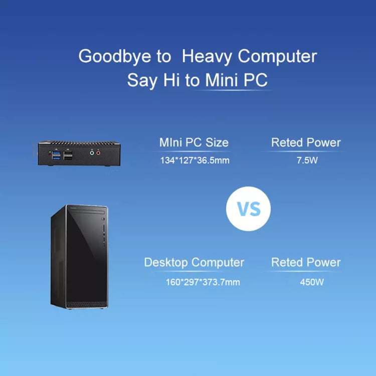 K620D Windows (Not Include XP) & Linux Mini PC without Memory and Hard Disk, Intel Celeron N2840 Dual Core 4 Threads, up to 2.0GHz - Windows Mini PCs by PMC Jewellery | Online Shopping South Africa | PMC Jewellery | Buy Now Pay Later Mobicred