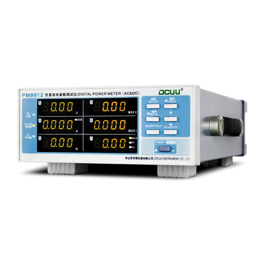 DCUU PM9912 Intelligent Electrical Parameters Measuring Instrument(EU Plug) - Current & Voltage Tester by PMC Jewellery | Online Shopping South Africa | PMC Jewellery | Buy Now Pay Later Mobicred