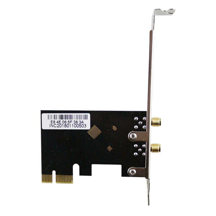 EDUP EP-9607 1200Mbps Dual-Band PCI-E Express Wireless Adapter Network Card with 2 x 6dBi Antennas - Add-on Cards by EDUP | Online Shopping South Africa | PMC Jewellery | Buy Now Pay Later Mobicred