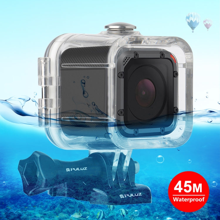 PULUZ 45m Underwater Waterproof Housing Diving Protective Case for GoPro HERO5 Session /HERO4 Session /HERO Session, with Buckle Basic Mount & Screw - Waterproof Cases by PULUZ | Online Shopping South Africa | PMC Jewellery | Buy Now Pay Later Mobicred
