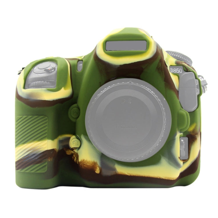 PULUZ Soft Silicone Protective Case for Nikon D850(Camouflage) - free shipping - PMC TechLife - Order now!