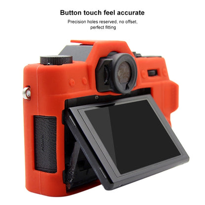 PULUZ Soft Silicone Protective Case for FUJIFILM XT10(Red) - Protective Case by PULUZ | Online Shopping South Africa | PMC Jewellery | Buy Now Pay Later Mobicred