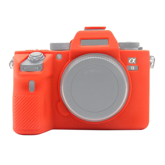 PULUZ Soft Silicone Protective Case for Sony A9 (ILCE-9) / A7 III/ A7R  III(Red) - Protective Case by PULUZ | Online Shopping South Africa | PMC Jewellery | Buy Now Pay Later Mobicred