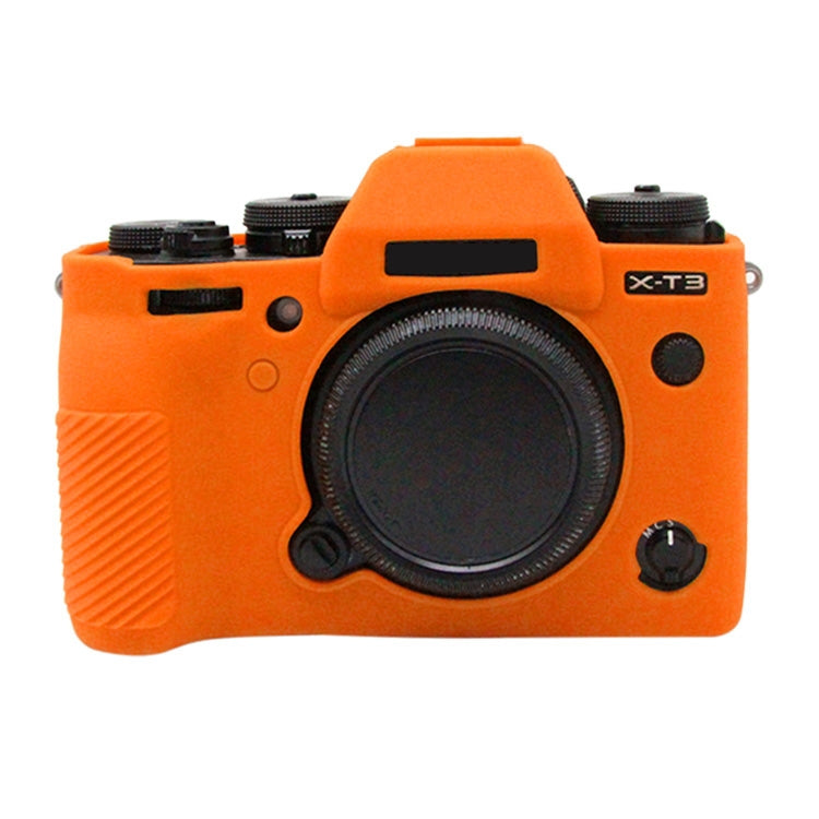 PULUZ Soft Silicone Protective Case for FUJIFILM XT3(Orange) - Protective Case by PULUZ | Online Shopping South Africa | PMC Jewellery | Buy Now Pay Later Mobicred