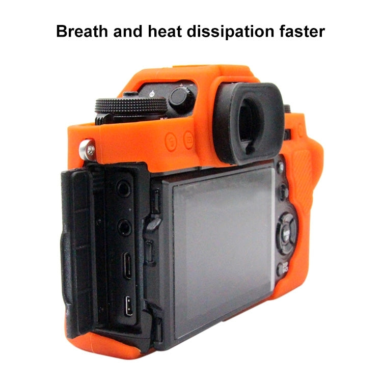 PULUZ Soft Silicone Protective Case for FUJIFILM XT3(Orange) - Protective Case by PULUZ | Online Shopping South Africa | PMC Jewellery | Buy Now Pay Later Mobicred