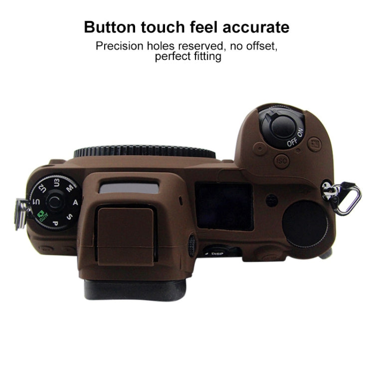 PULUZ Soft Silicone Protective Case for Nikon Z6 / Z7(Coffee) - Protective Case by PULUZ | Online Shopping South Africa | PMC TechLife | Buy Now Pay Later Mobicred