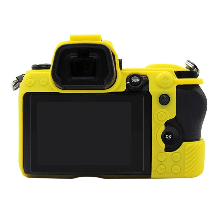 PULUZ Soft Silicone Protective Case for Nikon Z6 / Z7(Yellow) - Protective Case by PULUZ | Online Shopping South Africa | PMC TechLife | Buy Now Pay Later Mobicred