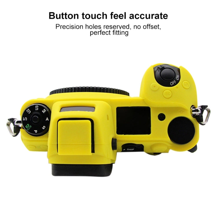 PULUZ Soft Silicone Protective Case for Nikon Z6 / Z7(Yellow) - Protective Case by PULUZ | Online Shopping South Africa | PMC TechLife | Buy Now Pay Later Mobicred