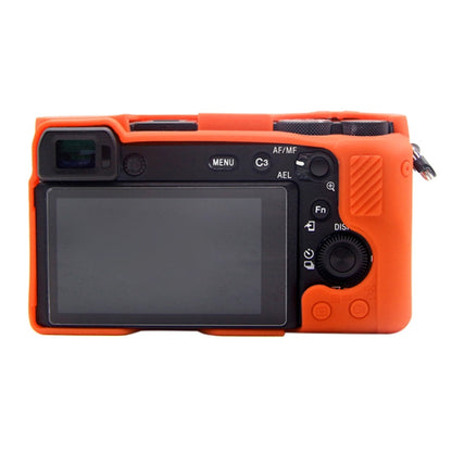 PULUZ Soft Silicone Protective Case for Sony A6600 / ILCE-6600(Orange) - Protective Case by PULUZ | Online Shopping South Africa | PMC Jewellery | Buy Now Pay Later Mobicred