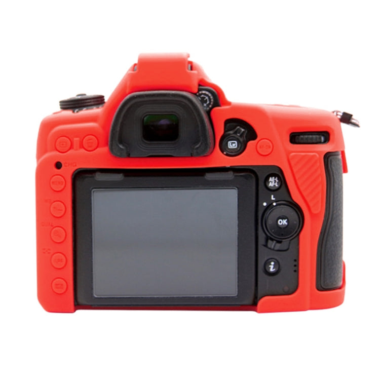 PULUZ Soft Silicone Protective Case for Nikon D780(Red) - Protective Case by PULUZ | Online Shopping South Africa | PMC Jewellery | Buy Now Pay Later Mobicred