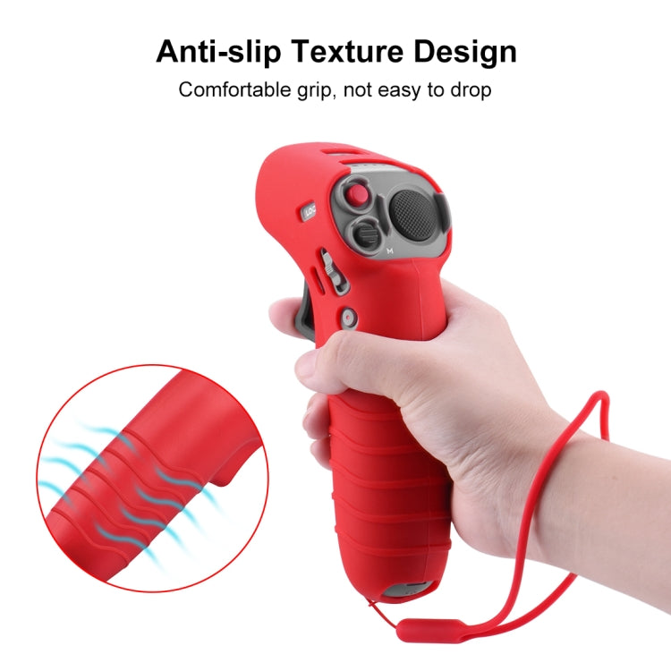 For DJI RC Motion 2 / DJI Avata / FPV Rocker PULUZ Silicone Protective Case(Red) -  by PULUZ | Online Shopping South Africa | PMC Jewellery | Buy Now Pay Later Mobicred