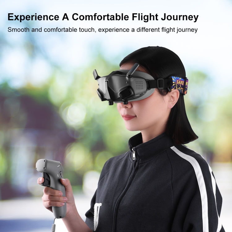 For DJI Avata Goggles 2 PULUZ Flying Eye Mask Silicone Protective Case (Grey) - Cases & Bags by PULUZ | Online Shopping South Africa | PMC TechLife | Buy Now Pay Later Mobicred