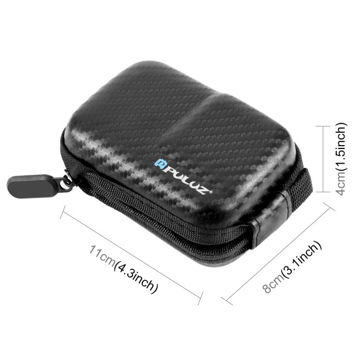 For DJI Osmo Action 5 Pro / 4 / 3 PULUZ Mini Body Bag Portable EVA Storage Bag (Black) - Case & Bags by PULUZ | Online Shopping South Africa | PMC Jewellery | Buy Now Pay Later Mobicred