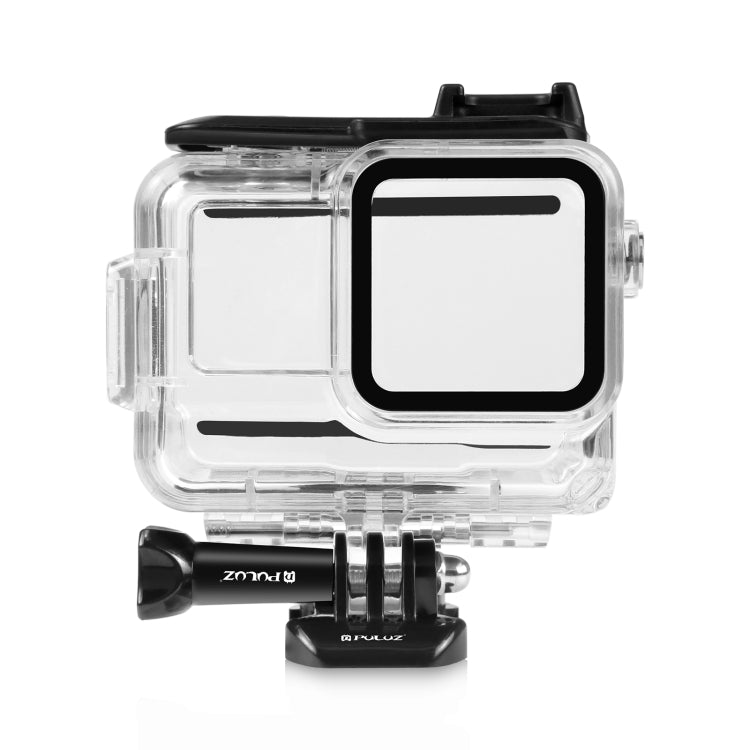 For Insta360 Ace Pro PULUZ 60m Underwater Waterproof Housing Case with Base Adapter & Screw (Transparent) - Case & Bags by PULUZ | Online Shopping South Africa | PMC Jewellery