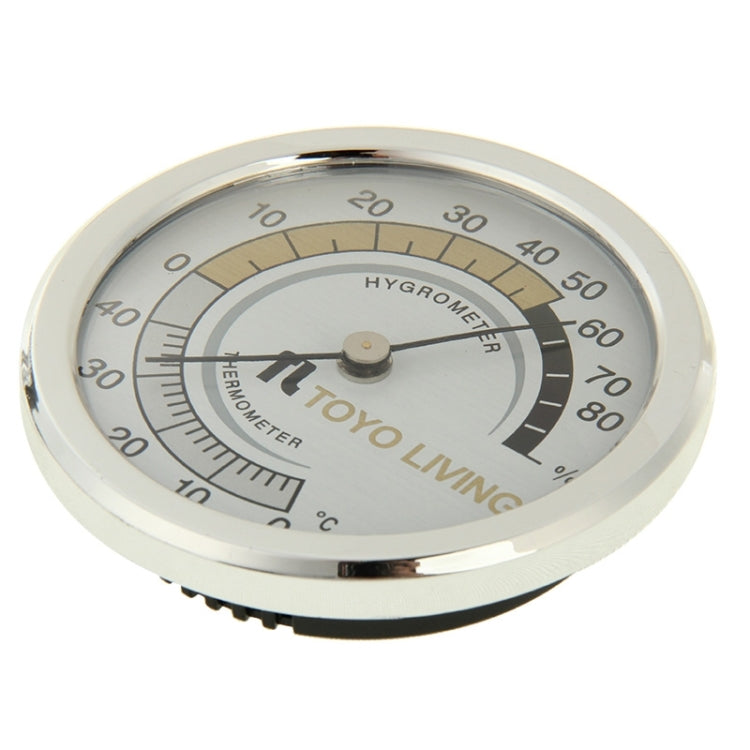 Indoor Thermometer and Hygrometer (TH123)(Silver) - Indoor Thermometer by PMC TechLife | Online Shopping South Africa | PMC TechLife | Buy Now Pay Later Mobicred