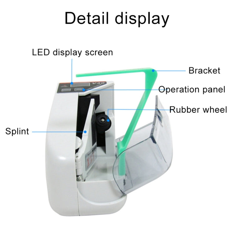 V30 Mini Portable Multi Paper Currency Counting Money Counter, US Plug - Others by PMC Jewellery | Online Shopping South Africa | PMC Jewellery