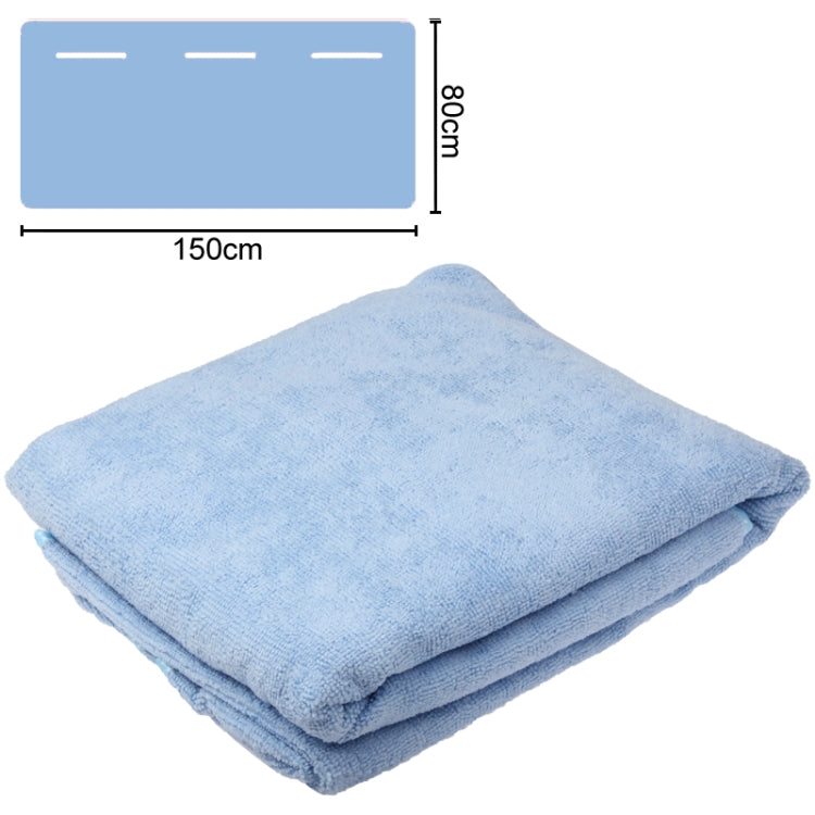 Magic Towel Bath Towel Clothes Beach Towel Dress for Adults, Size: 150 x 80cm(Blue) - Towel Sets by PMC Jewellery | Online Shopping South Africa | PMC Jewellery | Buy Now Pay Later Mobicred