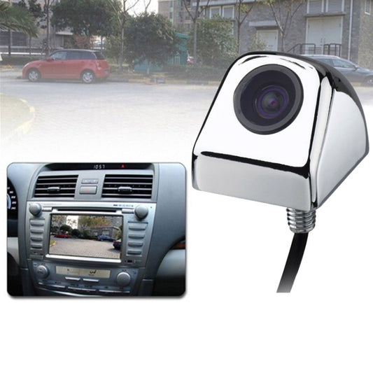 E366 Waterproof Car Rear View Camera, 120 Degree Wide Angle(Silver) - Rear View Cameras by PMC Jewellery | Online Shopping South Africa | PMC Jewellery | Buy Now Pay Later Mobicred
