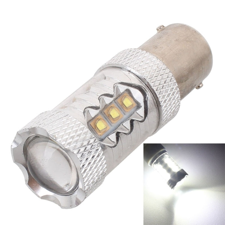 1156/BA15S 80W 800LM 6500K White Light 16-3535-LEDs Car Backup Light , Constant Current , DC12-24V - Brake Lights by PMC Jewellery | Online Shopping South Africa | PMC Jewellery | Buy Now Pay Later Mobicred