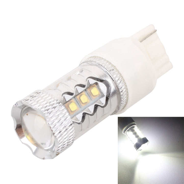 T20/7440 Single Wire 80W 800LM 6500K White Light 16-3535-LEDs Car Foglight, Constant Current , DC12-24V - Fog / Driving Lights by PMC Jewellery | Online Shopping South Africa | PMC Jewellery | Buy Now Pay Later Mobicred