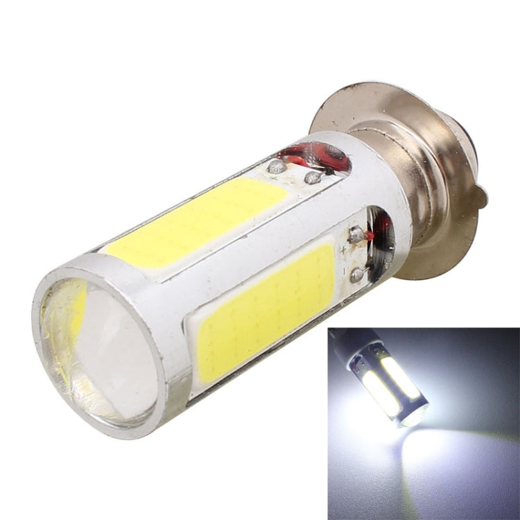 P15D 1250LM 20W + 5W 5 x COB LED White Light Motorcycle Brake Light Lamp Bulb, DC 12-24V - Brake Lights by PMC Jewellery | Online Shopping South Africa | PMC Jewellery | Buy Now Pay Later Mobicred