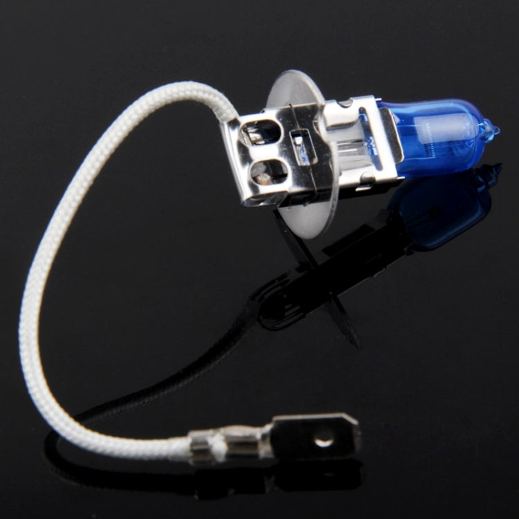 H3 Super White Xenon Bulbs, DC12V 100W 2400LM - Halogen Lights by PMC TechLife | Online Shopping South Africa | PMC TechLife | Buy Now Pay Later Mobicred