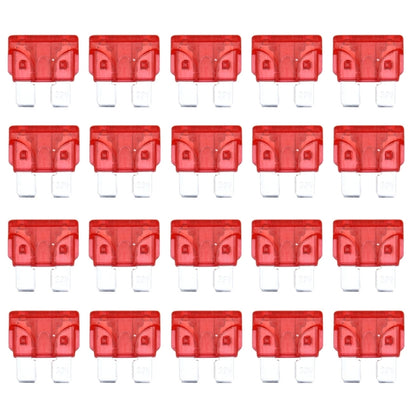 100 PCS Auto Mini Blade Fuse (10A) , DC 12V(Red) - Fuse by PMC Jewellery | Online Shopping South Africa | PMC Jewellery