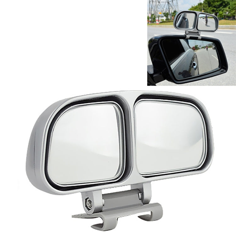 Right Side Rear View Blind Spot Mirror Universal adjustable Wide Angle Auxiliary Mirror(Silver) - Convex Mirror & Accessories by 3R | Online Shopping South Africa | PMc TechLife | Buy Now Pay Later Mobicred