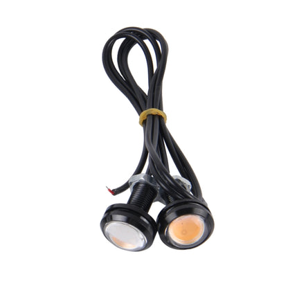 2 PCS 3W  Waterproof Eagle Eye light LED Light for Vehicles, Cable Length: 60cm(Pink Light) - Eagle Eye Lamps by PMC Jewellery | Online Shopping South Africa | PMC Jewellery | Buy Now Pay Later Mobicred