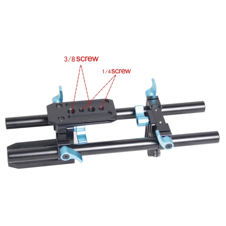 YEANGU YLG1005B 15mm Simple Stents Rail Rod for SLR Cameras - free shipping - PMC TechLife - Order now!