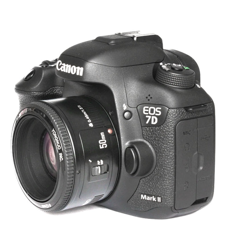 YONGNUO 50mm F1.8 Standard Prime Lens for Canon Camera - free shipping - PMC TechLife - Order now!