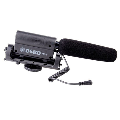 DEBO YS-8 Professional Photography Interview Dedicated Microphone for DSLR & DV Camcorder - Camera Microphone by DEBO | Online Shopping South Africa | PMC Jewellery | Buy Now Pay Later Mobicred