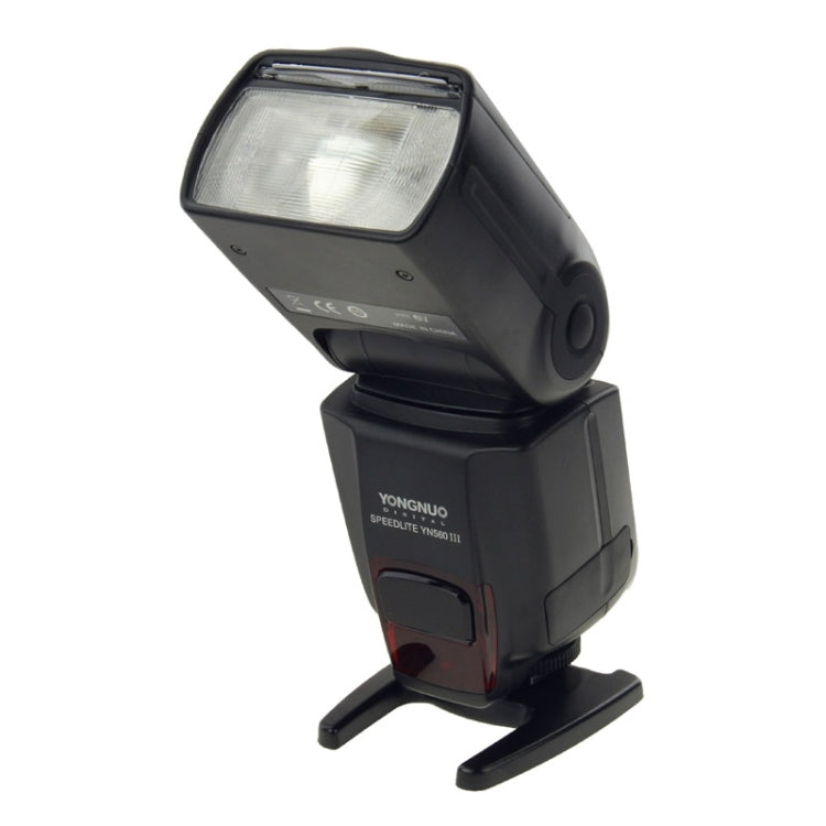 YN-560 III Ultra-long-range Wireless Flash Speedlite with Metal Hot Shoe for Canon / Nikon / Pentax / Olympus DSLR Camera(Black) - free shipping - PMC TechLife - Order now!