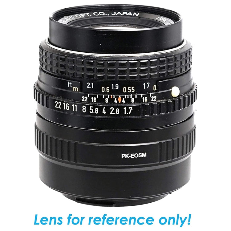 PK-EOS M Lens Mount Stepping Ring(Black) - free shipping - PMC TechLife - Order now!