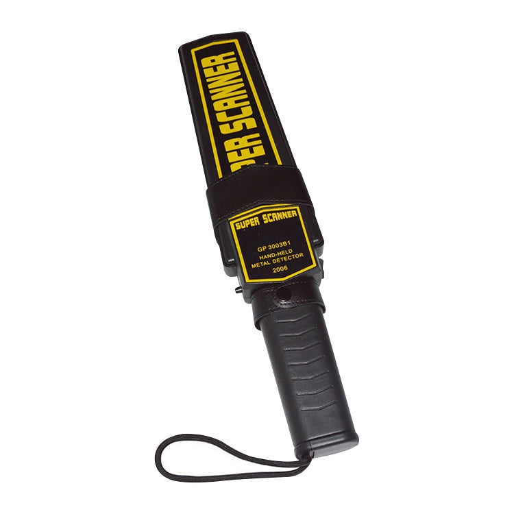 Portable Hand-Held Security Metal Detector (GP 3003B1)(Black) - Metal Detector by PMC TechLife | Online Shopping South Africa | PMC TechLife | Buy Now Pay Later Mobicred
