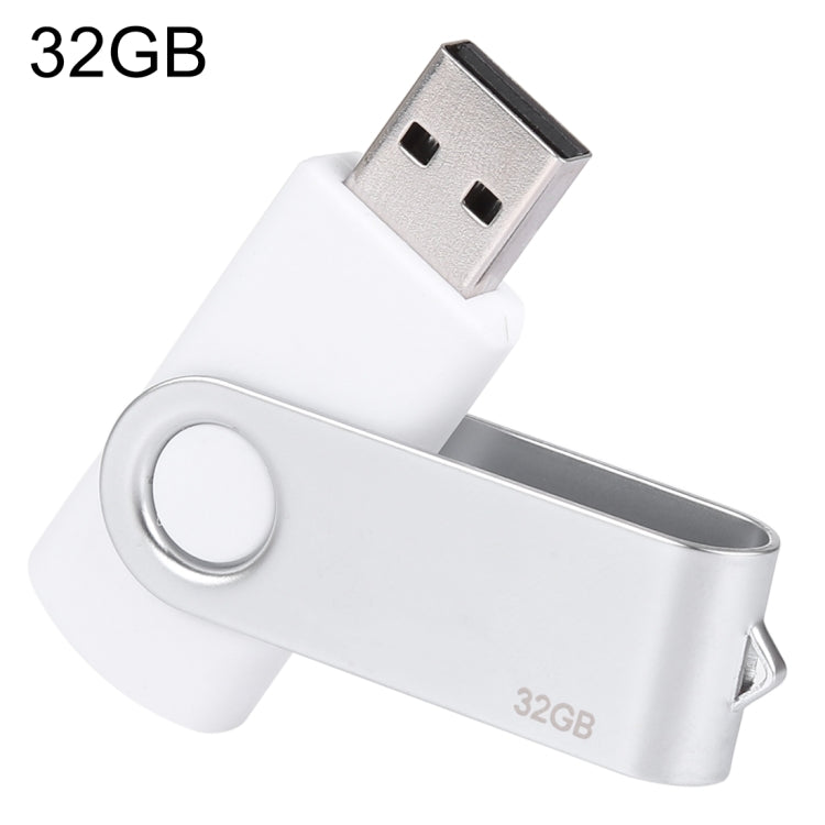 32GB Twister USB 2.0 Flash Disk(White) - USB Flash Drives by PMc TechLife | Online Shopping South Africa | PMc TechLife | Buy Now Pay Later Mobicred