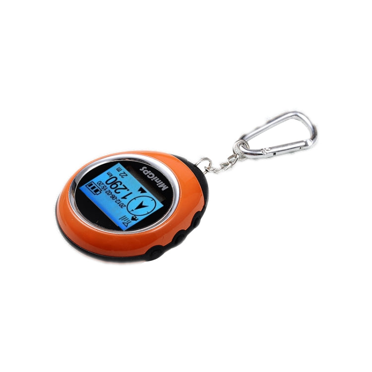 Keychain Handheld Mini GPS Navigation USB Rechargeable Location Finder Tracker for Outdoor Travel Climbing(Orange) - Personal Tracker by PMC Jewellery | Online Shopping South Africa | PMC Jewellery | Buy Now Pay Later Mobicred