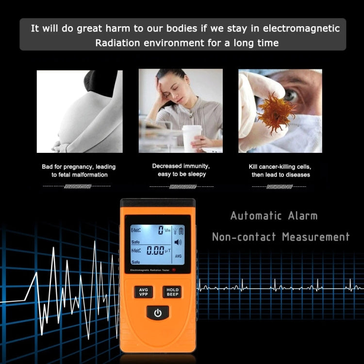 BENETECH GM3120 Electromagnetic Radiation Tester - Radiation Detector by BENETECH | Online Shopping South Africa | PMC TechLife | Buy Now Pay Later Mobicred