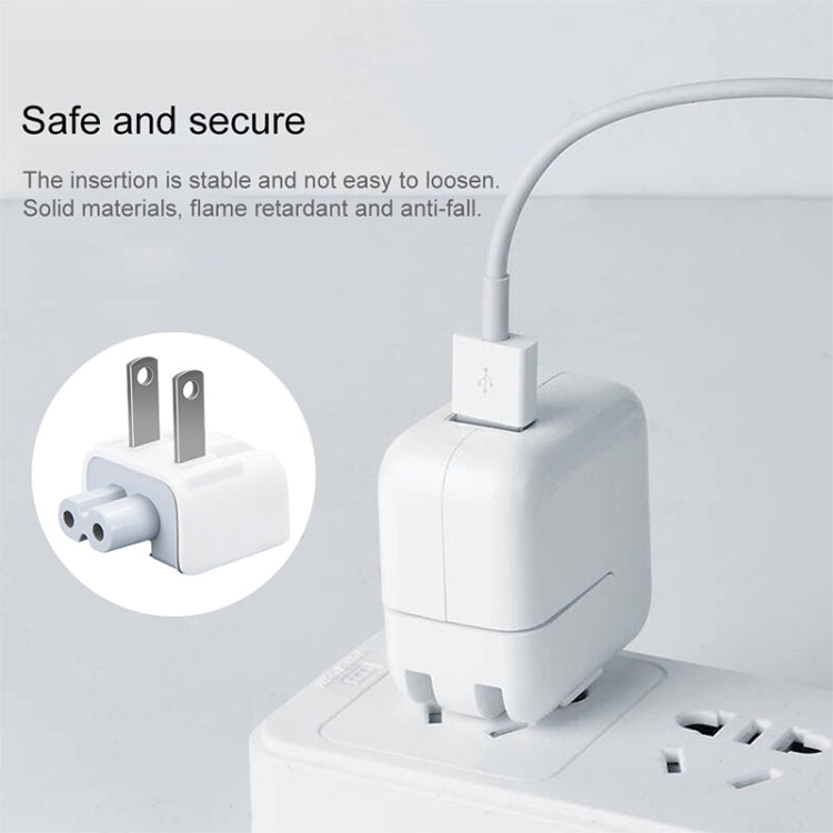 2.1A USB Power Adapter Travel Charger, US Plug(White) - USB Charger by PMC Jewellery | Online Shopping South Africa | PMC Jewellery | Buy Now Pay Later Mobicred