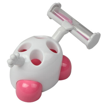 Cute Cartoon Creative Hourglass Toothbrush Stand (Random Color Delivery) - Shelves by PMC TechLife | Online Shopping South Africa | PMC TechLife | Buy Now Pay Later Mobicred