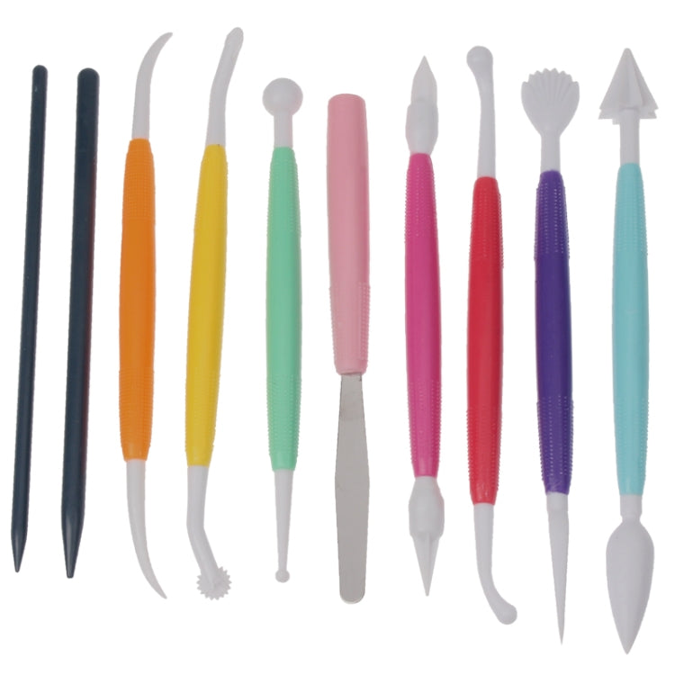10 in 1 Colorful Cake Modelling Tool Set - Gadgets by PMC TechLife | Online Shopping South Africa | PMC TechLife | Buy Now Pay Later Mobicred