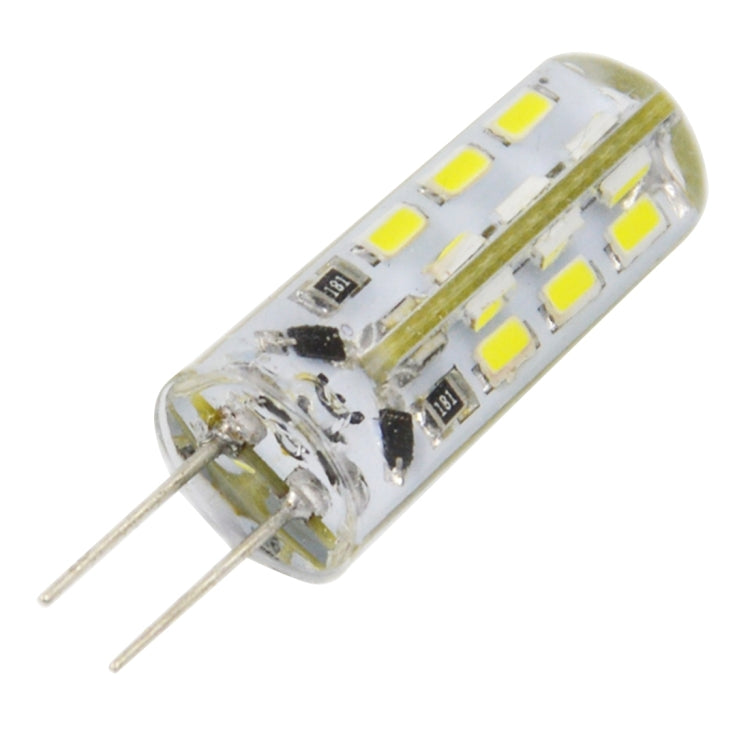 G4 2W 120LM Silicone Corn Light Bulb, 24 LED SMD 3014, White Light, DC 12V - LED Blubs & Tubes by PMc TechLife | Online Shopping South Africa | PMc TechLife | Buy Now Pay Later Mobicred