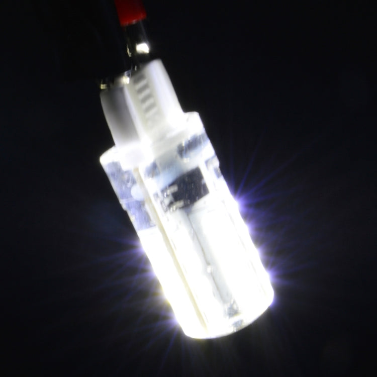 G9 4W 210LM  Silicone Corn Light Bulb, 64 LED SMD 3014, White Light, AC 220V - free shipping - PMc TechLife - Order now!