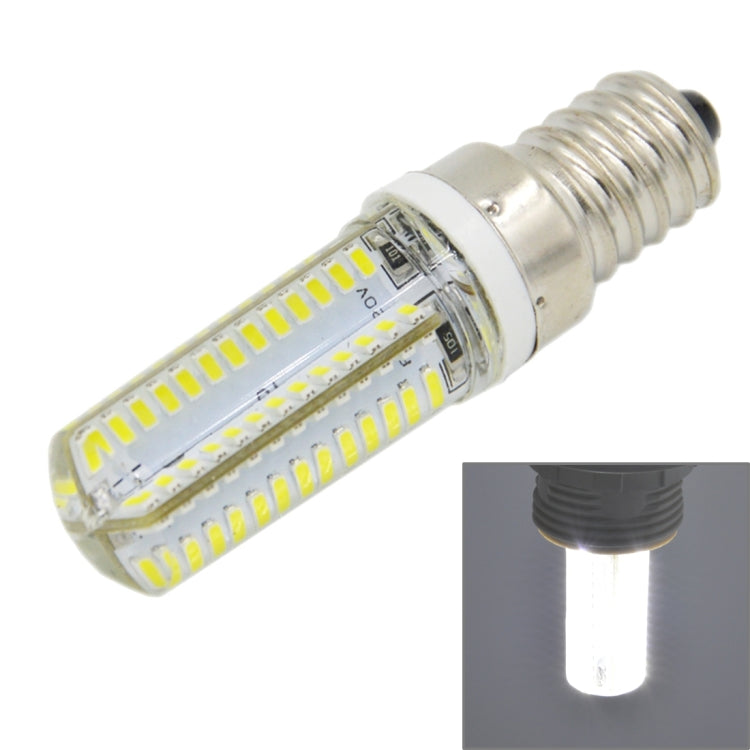 E14 5W 400LM 104 LED SMD 3014 Silicone Corn Light Bulb, AC 220V (Natural White Light) - LED Blubs & Tubes by PMc TechLife | Online Shopping South Africa | PMc TechLife | Buy Now Pay Later Mobicred