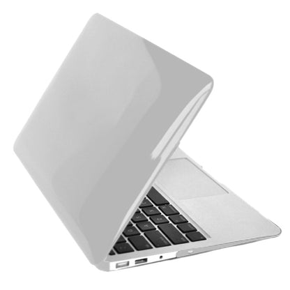 ENKAY for MacBook Air 13.3 inch (US Version) / A1369 / A1466 4 in 1 Crystal Hard Shell Plastic Protective Case with Screen Protector & Keyboard Guard & Anti-dust Plugs(White) - MacBook Air Cases by ENKAY | Online Shopping South Africa | PMC Jewellery | Buy Now Pay Later Mobicred