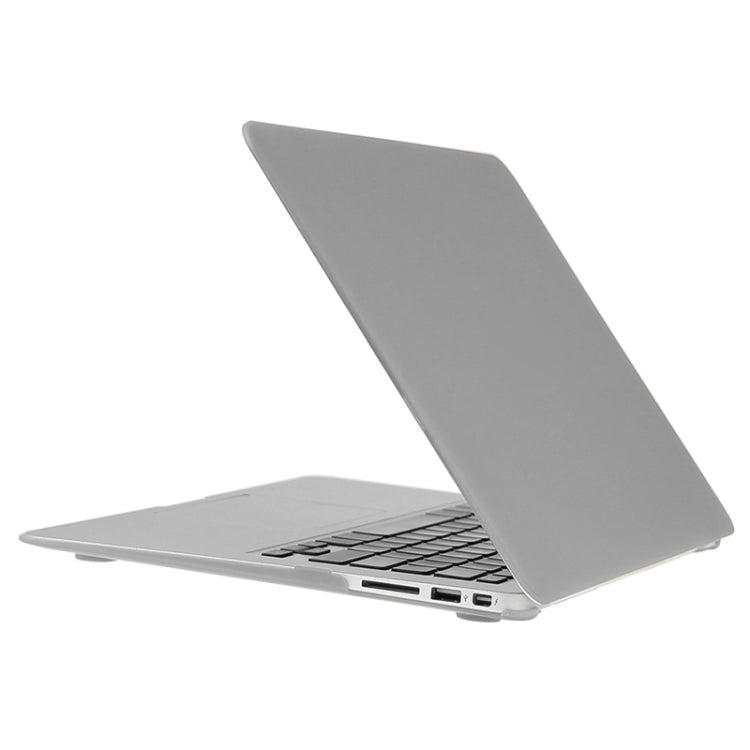 ENKAY for Macbook Air 11.6 inch (US Version) / A1370 / A1465 Hat-Prince 3 in 1 Frosted Hard Shell Plastic Protective Case with Keyboard Guard & Port Dust Plug(Silver) - MacBook Air Cases by ENKAY | Online Shopping South Africa | PMC Jewellery | Buy Now Pay Later Mobicred