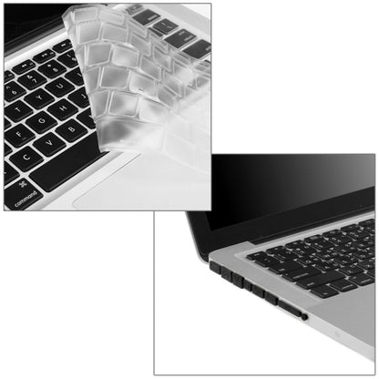 ENKAY for Macbook Pro 15.4 inch (US Version) / A1286 Hat-Prince 3 in 1 Crystal Hard Shell Plastic Protective Case with Keyboard Guard & Port Dust Plug(Green) - MacBook Pro Cases by ENKAY | Online Shopping South Africa | PMC Jewellery | Buy Now Pay Later Mobicred